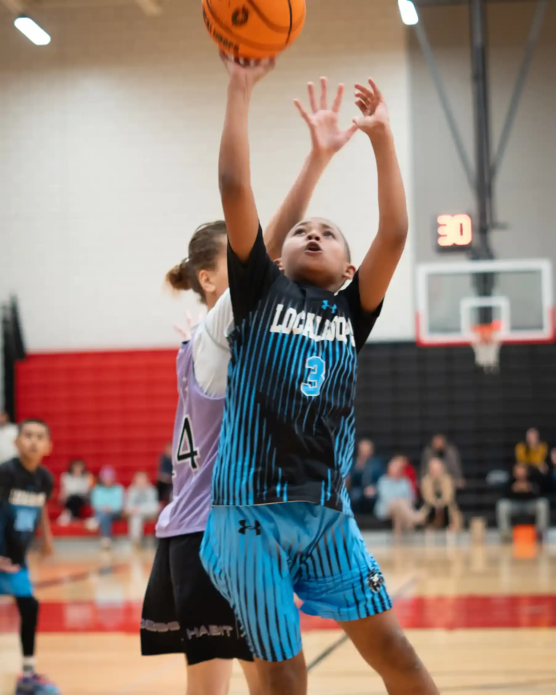 LOCALHOOPS coach leading by example